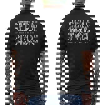 Beltran Strong Squad Family Reunion Last Name Team Custom Mens Back Print T-shirt - Seseable