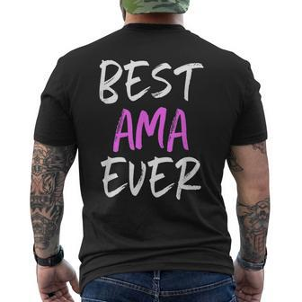 Best Ama Ever Funny Cute Mothers Day Gift Mens Back Print T-shirt - Seseable