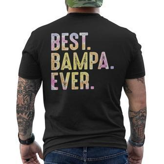 Best Bampa Ever For Men Grandad Fathers Day Bampa Gift For Mens Mens Back Print T-shirt - Seseable