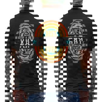 Best Barry Ever Funny Barry Name Mens Back Print T-shirt - Seseable