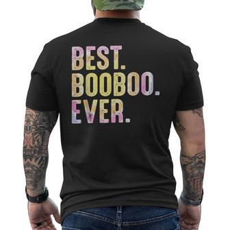 Best Booboo Ever For Men Grandad Fathers Day Booboo Gift For Mens Mens Back Print T-shirt | Seseable CA