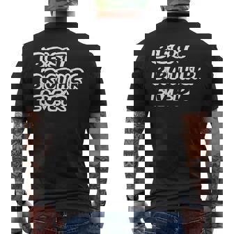 Best Brother Ever Cool Birthday Fathers Day Men's Back Print T-shirt | Mazezy