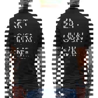 Best Cousin Ever Worlds Greatest Cuz Mens Back Print T-shirt | Seseable CA