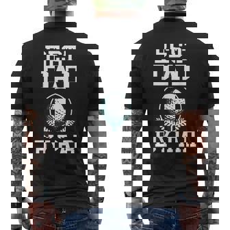 Best Dad By Par Golf Daddy Golfing Father Mens Back Print T-shirt | Mazezy