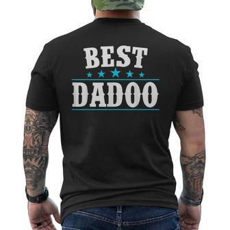 Best Dadoo For Worlds Greatest Grandpa Gift For Mens Mens Back Print T-shirt | Mazezy
