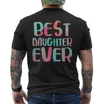 Best Daughter Ever Mothers Day Gift Mens Back Print T-shirt - Seseable