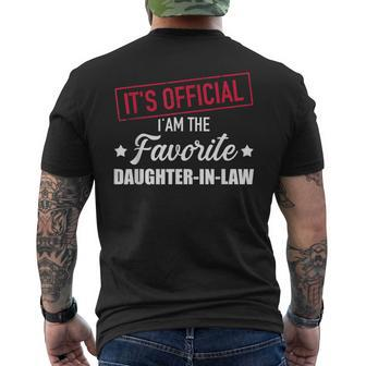 Best Daughterinlaw From Motherinlaw Or Fatherinlaw Mens Back Print T-shirt | Mazezy