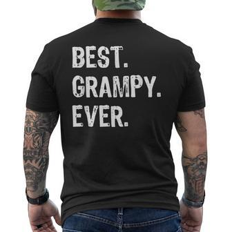 Best Grampy Ever Cool Funny Gift Halloween Christmas Gift For Mens Mens Back Print T-shirt - Seseable