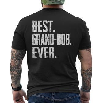 Mens Best Grand-Bob Ever - Father Men's T-shirt Back Print - Seseable