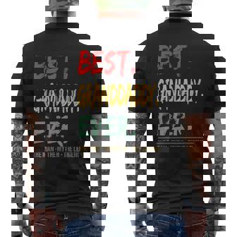 Best Granddaddy Ever The Man The Myth The Legend Gift For Mens Mens Back Print T-shirt - Seseable