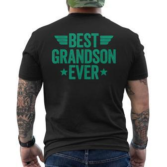 Best Grandson Ever Mens Back Print T-shirt - Seseable