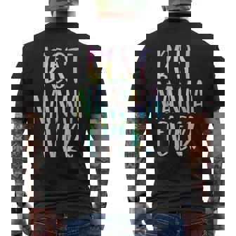 Best Nanna Ever Gifts Mothers Day Tie Dye Mens Back Print T-shirt | Seseable CA