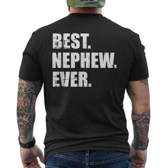 Best Nephew Ever Mens Back Print T-shirt - Seseable