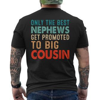 Only The Best Nephews Get Promoted To Big Cousin - Future Men's Back Print T-shirt | Mazezy