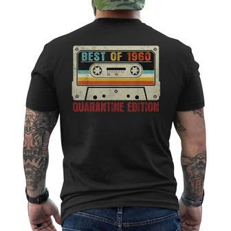 Best Of 1960 Quarantine Edition Funny 60Th Birthday Gift Mens Back Print T-shirt - Seseable