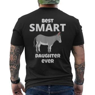 Best Smart Ass Daughter Ever Funny Sarcastic Family Mens Back Print T-shirt - Seseable