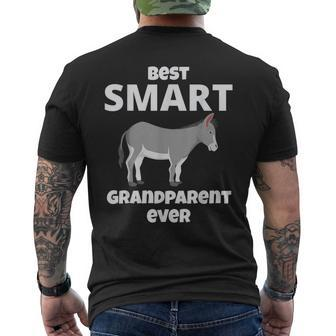 Best Smart Ass Grandparent Ever Funny Sarcastic Family Mens Back Print T-shirt - Seseable
