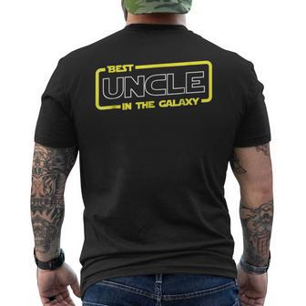 Best Uncle In The World  | From Niece  Nephew Mens Back Print T-shirt