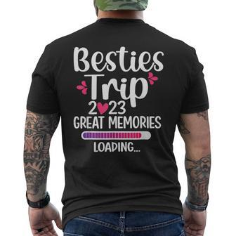 Besties Trip 2023 Best Friend Vacation Besties Great Memory Mens Back Print T-shirt | Mazezy AU