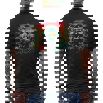 Bigfoot Sasquatch Cool Yeti Outdoor Activities Mens Back Print T-shirt | Mazezy