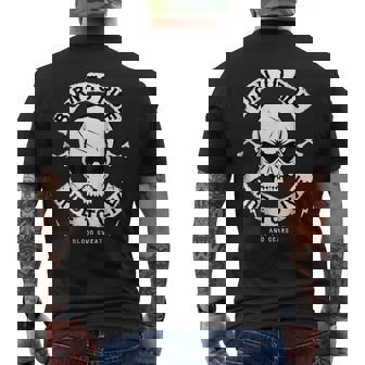 Biker Born To Ride Motorcycle T Biker Men's Back Print T-shirt | Mazezy