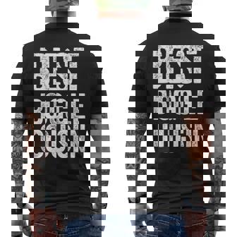 Boggle Cousin Board Game Men's Crewneck Short Sleeve Back Print T-shirt