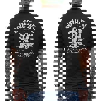 Bonus Dad And Son Best Friends For Life Men's T-shirt Back Print - Thegiftio