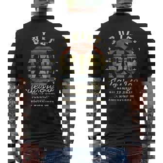 Built 90 Years Ago - All Parts Original 90Th Birthday Men's Back Print T-shirt | Mazezy