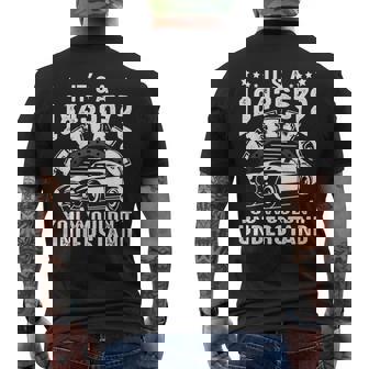 Car Mechanic Its A 18436572 Thing You Wouldnt Understand Mens Back Print T-shirt | Mazezy
