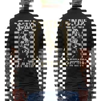 Centaur Of Attention Ancient Greek Mythology Pun Mythologist Men's Back Print T-shirt | Mazezy