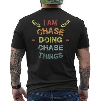 Chase Shirt Family Crest Chase Chase Clothing Chase Tshirt Chase Tshirt Gifts For The Chase Png Mens Back Print T-shirt - Seseable