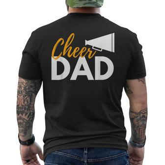 Cheer Dad Cheerleading Cheerleader Dad Cheer Competition Men's T-shirt Back Print - Thegiftio UK