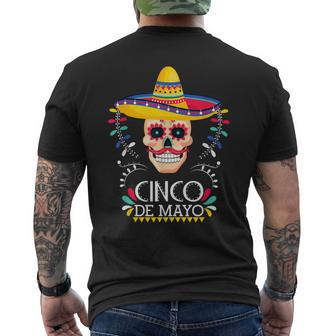 Cinco De Mayo Fiesta Squad Mexican Party Cinco De Mayo Men's T-shirt Back Print - Thegiftio UK