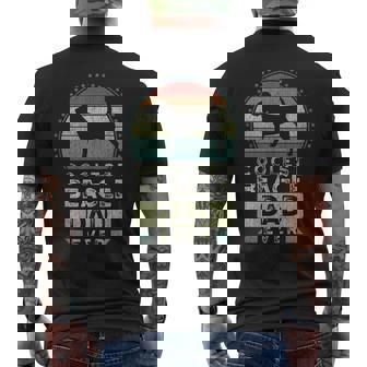Coolest Beagle Dad Ever Fathers Day Daddy Men's T-shirt Back Print - Thegiftio
