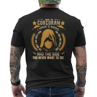 Corcoran - I Have 3 Sides You Never Want To See Men's T-shirt Back Print - Seseable