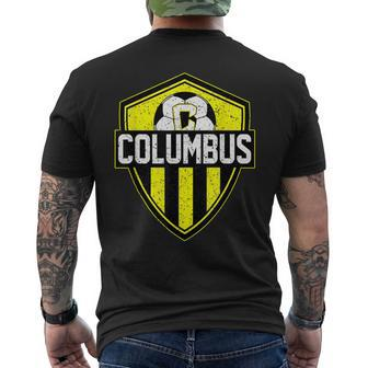 Cotume For Fan Lover Columbus State Ohio Soccer Team Men's Back Print T-shirt | Mazezy