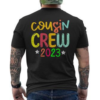 Cousin Crew 2023 Family Reunion Making Memories Men's Back Print T-shirt | Mazezy