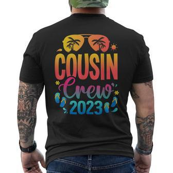 Cousin Crew 2023 Family Summer Vacation Beach Sunglasses Men's Back Print T-shirt | Mazezy
