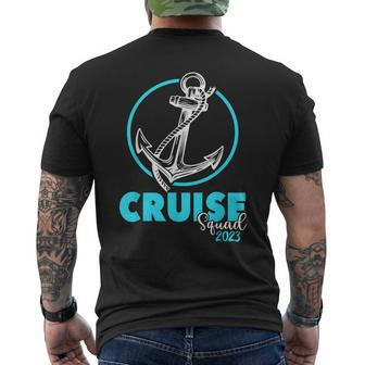 Cruise Squad 2023 Summer Vacation Matching Family Group Men's Back Print T-shirt | Mazezy