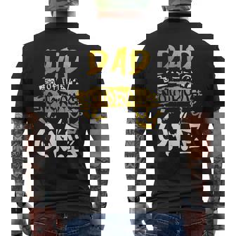 Dad Of The Notorious One Old School Hip Hop 1St Birthday Men's Back Print T-shirt | Mazezy