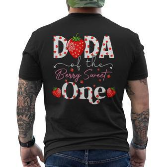 Dada Of The Berry Sweet Birthday Girl Sweet Strawberry Men's Back Print T-shirt | Mazezy