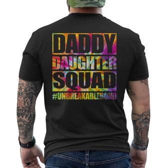 Daddy And Daughter  Matching Father Daughter Squad Mens Back Print T-shirt