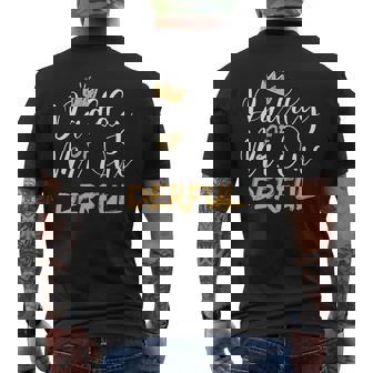Daddy Of Mr Onederful One-Derful Matching 1St Birthday First Men's Back Print T-shirt | Mazezy