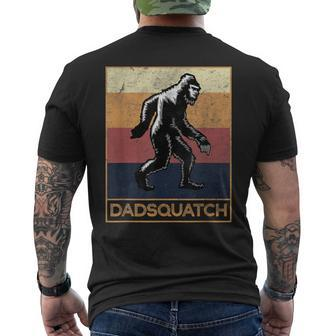 Dadsquatch - Bigfoot Dad Sasquatch Believer For Father Men's T-shirt Back Print - Seseable