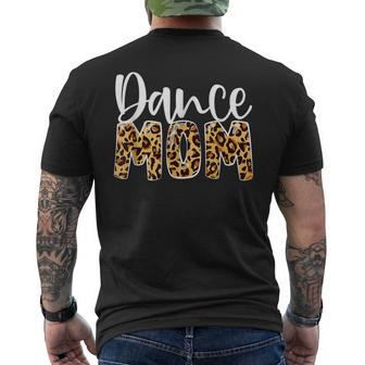 Dance Mom Leopard Dancer Lovers Ballerina Ballet Men's Back Print T-shirt | Mazezy