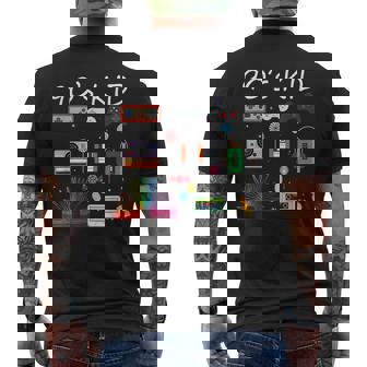Decade Year 1990 90S Kid Retro Era Born In The 90S Mens Back Print T-shirt - Seseable