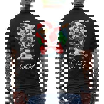 Derose Name Gift Santa Derose Mens Back Print T-shirt