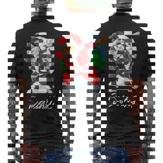 Desantis Name Gift Santa Desantis Mens Back Print T-shirt - Seseable