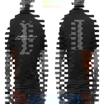 Doctor Of Osteopathic Medicine Do Osteopathy Men's Back Print T-shirt | Mazezy