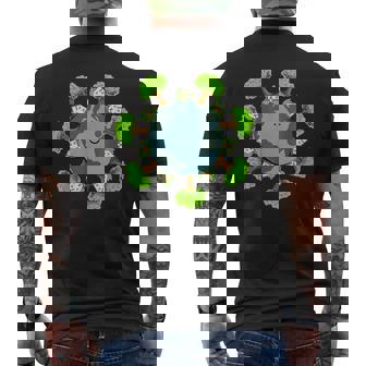 Earth Day Eco Friendly Go Planet Its Your Earth Day Everday Men's Back Print T-shirt | Mazezy